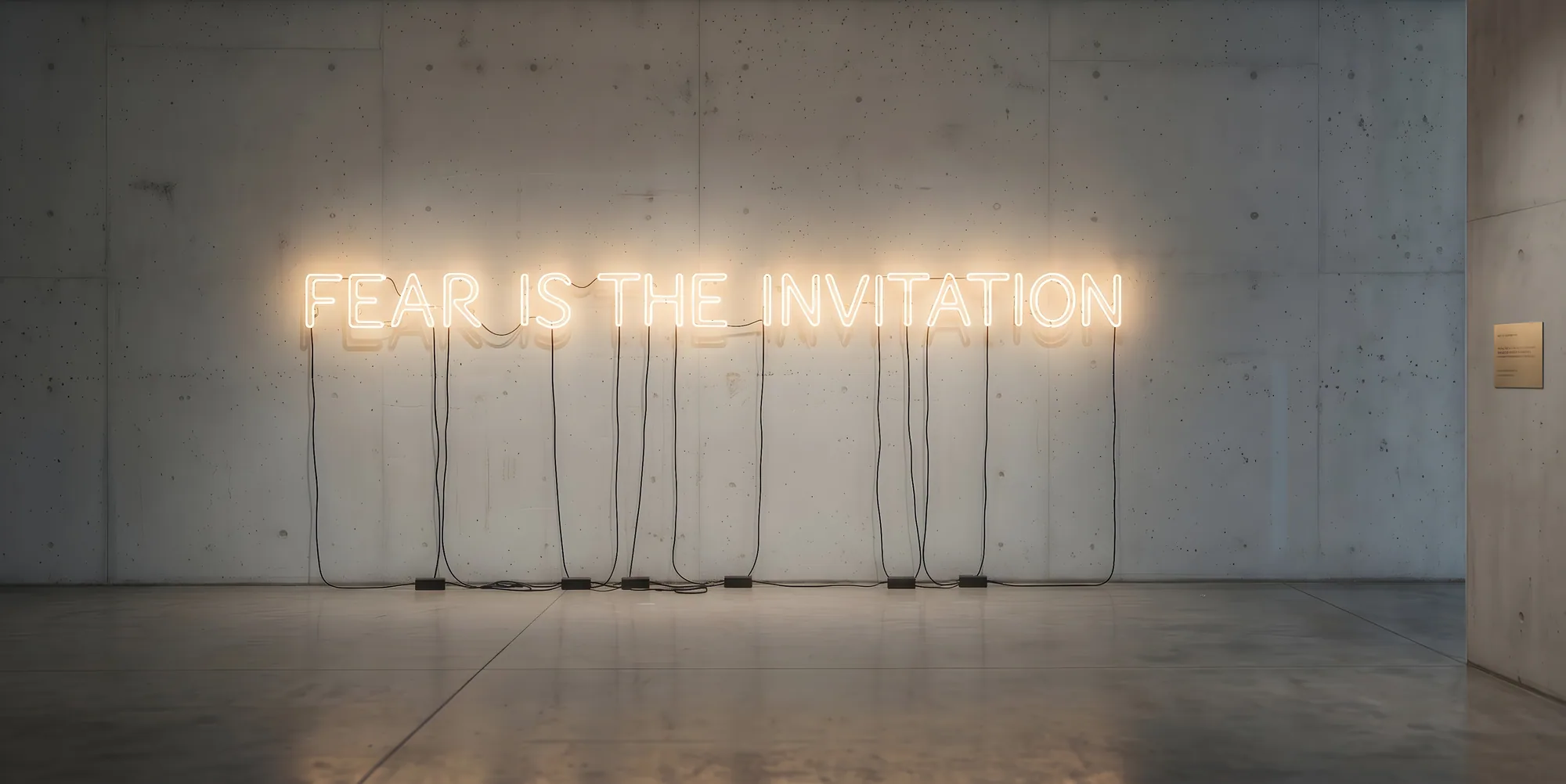 Fear Is The Invitation